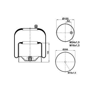 Fire Rings GFR 54390-1C