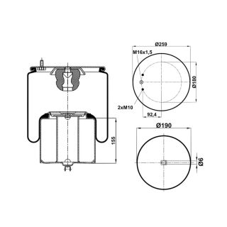 Fire Rings GFR 54713-2S