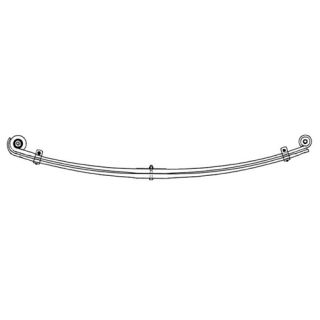 Rear leaf spring 72842000 package for MAN 