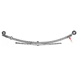 Front leaf spring 30597002 second leaf for Mercedes-Benz 308