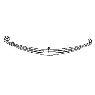 Front leaf spring 72500000 package for MAN 16 192 / 16 240 / 16 280