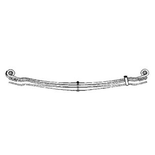 Rear leaf spring 72875000 package for MAN