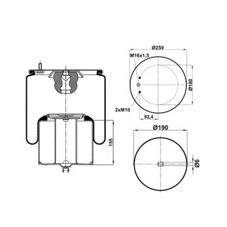 Fire Rings GFR 54713-2C