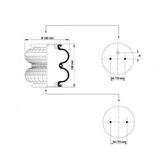 Fire Rings GFR K 2K-180-1C