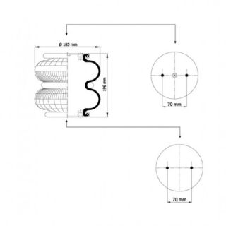 Fire Rings GFR K 2K-180-5C